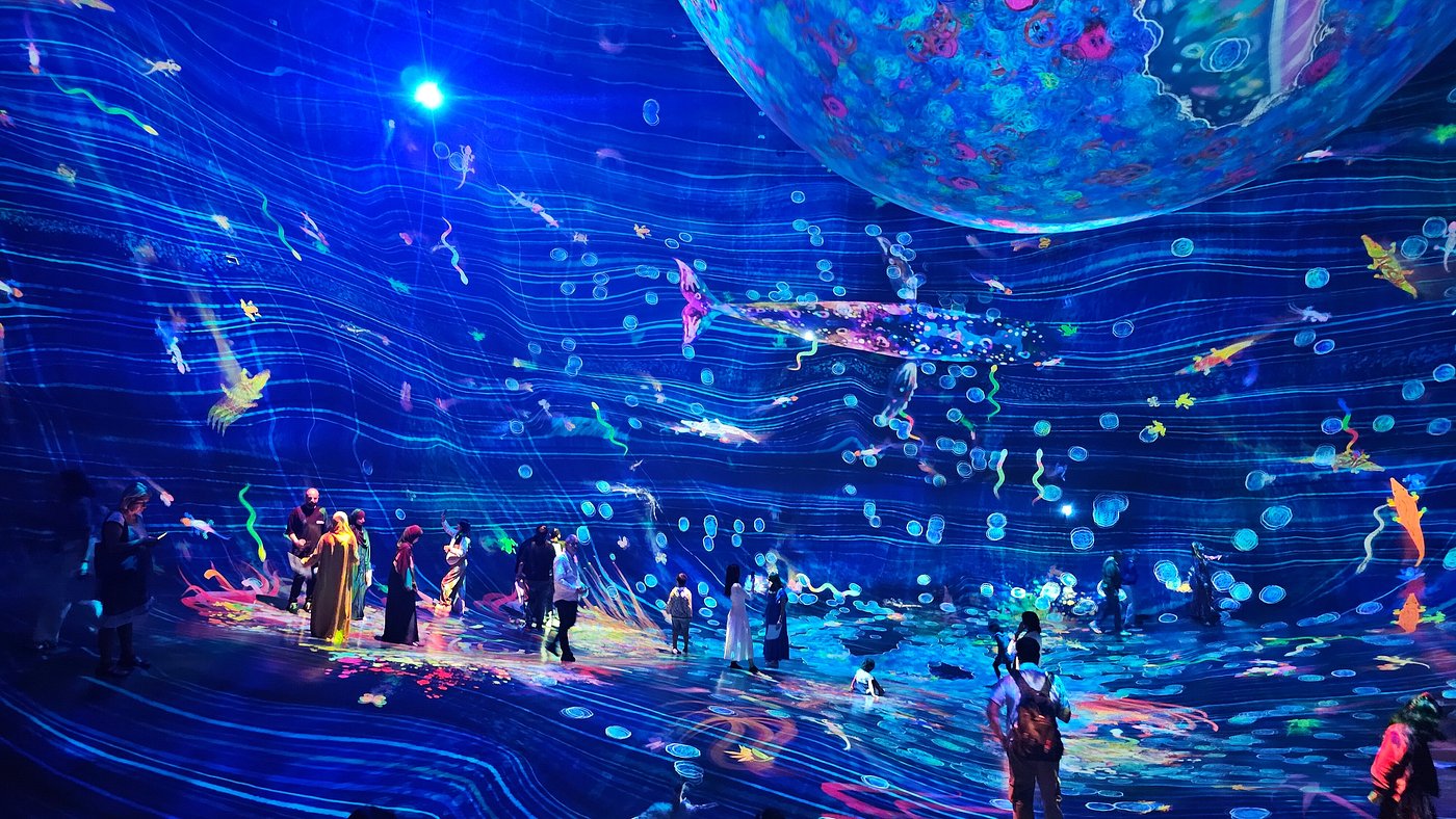 teamLab Phenomena Abu Dhabi