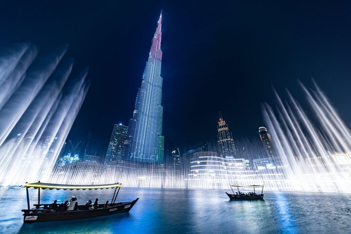 Dubai Fountain Show Boat Lake Ride